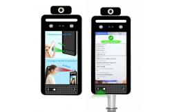 China 8 Inch IPS Qr Barcode Reader Face Temperature Measuring Machine supplier
