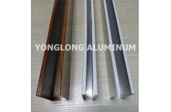 China Mechanical Strength Aluminum Curtain Wall Profile Extrusions Rectangle Shape supplier