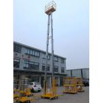 10 Meters Aluminum Aerial Work Platform Double Mast Vertical Lift