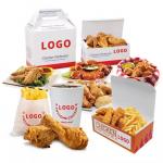 Custom Portable Fried Chicken Boxes - Food Grade Eco-Friendly Takeaway Containers for sale