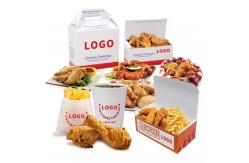 China Custom Portable Fried Chicken Boxes - Food Grade Eco-Friendly Takeaway Containers supplier