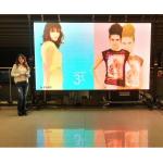P4 IP34 SMD Digital indoor led display board 62500 density Aluminum cabinet for sale