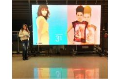 China P4 IP34 SMD Digital indoor led display board 62500 density Aluminum cabinet supplier
