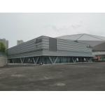 SA 2.5 Shot Blasting Level Prefabricated Steel Structures Construction for sale