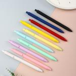 Minimalist Office Creative Gel Ink Pen Macaron Press Pen Sweet Colors Gift Gel Pen for sale