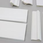 Light Weight Decorative Skirting Board Flexible Polyurethane PU Injection Foam for sale