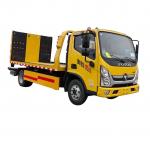 China New Foton 4ton Flatbed Car Towing Truck 4x2 Small Mini Wrecker Tow Truck Price for sale