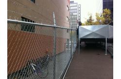 China 10ft Chain Link Galvanized Fence 9 Gauge  2'' With 50ft Length And Fittings supplier