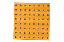 China Gymnasium Perforated Wood Acoustic Panels Sound Absorbing Perforated Mdf Panels supplier