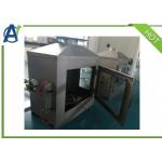 Single Flame Source Test Flammability Test Instrument EN ISO 11925-2 And DIN 53438 for sale