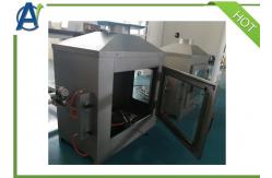 China Single Flame Source Test Flammability Tester EN ISO 11925-2 and DIN 53438 supplier