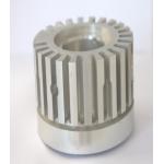 Aluminum Die Casting Custom CNC Fixtures Anodized For Embedded Downlight Room