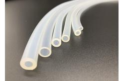 China Pure Flexible Silicone Tubing Wear Resistant For Coffee Machine / Industrial Machine supplier