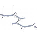 Branch Linear Suspension Lighting Customized LED Light For Office And Home for sale