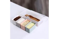 China MSG Hygiene Rectangle Plastic PP Kitchen Seasoning Box supplier