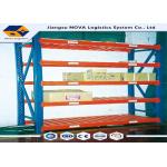 Storing Angle Slotted Storage Racks , Light Duty Boltless Rivet Shelving Warehouses for sale