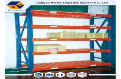 China Storing Angle Slotted Storage Racks , Light Duty Boltless Rivet Shelving Warehouses supplier