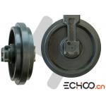 IHI35 Mini Excavator Front Idler Abrasion Resistance , Mini Excavator Undercarriage Parts for sale