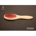 China Steel Teeth Hair Detangling Brush for sale