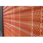 11 Meter Windbreak Steel Mesh Red Galvanized Sheet Windproof Dust Fence for sale