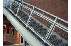 China Architectural Aluminum Crimped Mesh Grilll In Theater Stadium Zoo Exhibition Center supplier