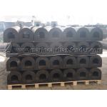 Customized D Type Rubber Fender , Marine Solid Fender For Ship Protecttion for sale