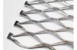 China 1220mm Expanded Metal Wire Mesh Galvanized Raised Sheet supplier