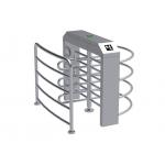 High Speed Across Half Height Turnstile Waist Height With Fingerprint Recognition System for sale