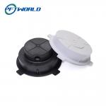 Industry Plastic Injection Moulding Parts Hexagon Socket Screw Black Plastic Cover for sale