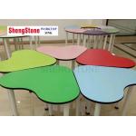 China Multi Color Desks And Chairs Compact HPL Panels For Kindergartens And Tutorial Classes for sale