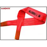 Flat Woven Pattern Eye And Eye Sling Polyester Webbing Lifting Sling Belt for sale