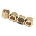 Machining CNC Brass Parts Fasteners / Screws 0.05mm Tolerance for sale