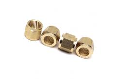 China Precision CNC Turning Small Brass Bolts Oxide Coating Polishing Surface supplier