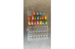 China Rectangle 21 Pallets  Plastic Packaging Macaron Tray  Customizable supplier