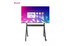China Modern Rolling Interactive Whiteboard Stand Trolley With Universal Wheels supplier