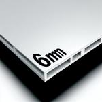6mm PVDF Aluminum Composite Panel for Durable Construction for sale
