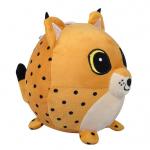 6 Inch Soft Plush Keychain Toys No Sharp Edge 100% Polyester Material