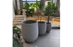 China Create a Beautiful Garden with Fiberglass Flower Pots Durable and Lightweight supplier