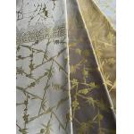Upholstery Velvet Curtain Fabric Foil Holland Velvet Fabric Bronzing Printing Desgin for sale