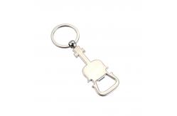 China Multi Functional Keychain Bottle Opener With Shinny Nickel Plating And Personalized Logo supplier