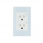 Voice Controlled Tuya Wifi Wall Socket For Easy Home Automation for sale