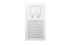 China 44 Keys Industrial Membrane Keyboard IP65 Dynamic With Ruggedized Touchpad supplier