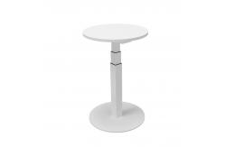 China Single Leg Height Adjustable Sit To Stand 	Steel Executive Desk supplier