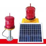 Anti Aging Solar Powered Aircraft Warning Lights High Intelligence