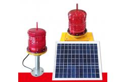 China Anti Aging Solar Powered Aircraft Warning Lights High Intelligence supplier