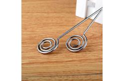 China Food Grade Stainless Steel Honey Dipper With Unique Spiral Design Honey Spoon Stick supplier