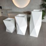 Fiberglass Resin Flower Pot Box Large Size Shopping Flower Planter Box for sale