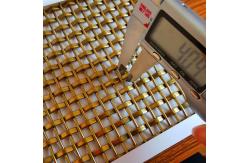 China Architectural Aluminum Flat Wire Mesh For Exterior Building Metal Facade supplier