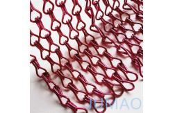 China Curved Hall Metal Chain Link Curtains Fly Screens Custom supplier