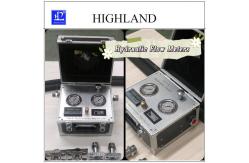 China HIGHLAND Hydraulic Flow Meters Removable Design Oil Temperature Range -20C -150C supplier